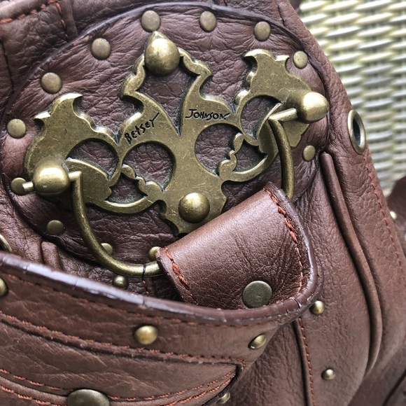 Vintage Betsey Johnson Tote Handbag Large Charms - Picture 9 of 16